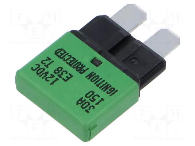Fuse: thermal; 30A; 12VDC; automotive; 20.5mm; E38 GLOSO 84128