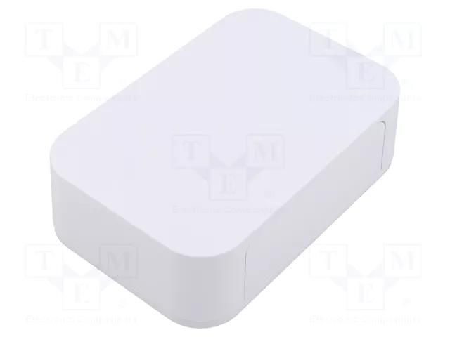 Enclosure: with panel; PF; X: 150mm; Y: 100mm; Z: 45mm; ABS; white TAKACHI TKC-PF15-5-10W