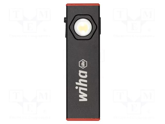 Torch: LED; 60lm,100lm,150lm,500lm,800lm; black; IPX5 WIHA WIHA.45701
