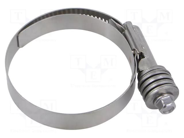 Worm gear clamp; walk-in coolers; W: 16mm; Clamping: 57÷79mm; W3 MPC INDUSTRIES FG16W3057079