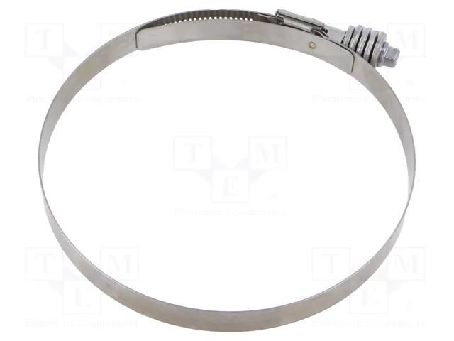Worm gear clamp; walk-in coolers; W: 16mm; Clamping: 146÷168mm MPC INDUSTRIES FG16W3146168