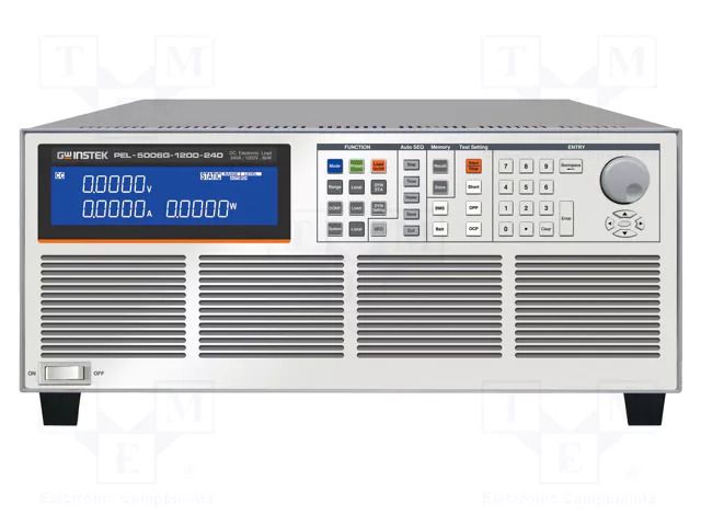 Electronic load; 0÷1.2kV; 0÷240A; 9kW; PEL-5000G; 177x440x745mm GW INSTEK PEL-5006G-1200-240