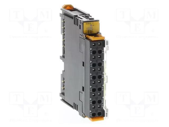 Module: in/out extension; GRT1; 84x15x74.4mm; IP20; OUT: PNP OMRON GRT1-OD8-1