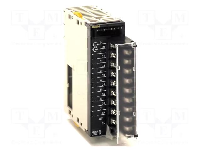 Module: extension; OUT: 8; OUT 1: relay; IN 1: digital; 24VDC OMRON CJ1W-OC201