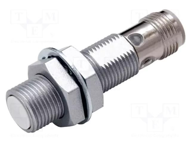 Sensor: inductive; OUT: PNP / NO; 0÷4mm; 10÷30VDC; M12; IP67; 100mA OMRON E2EQ-X4B1D12-M1