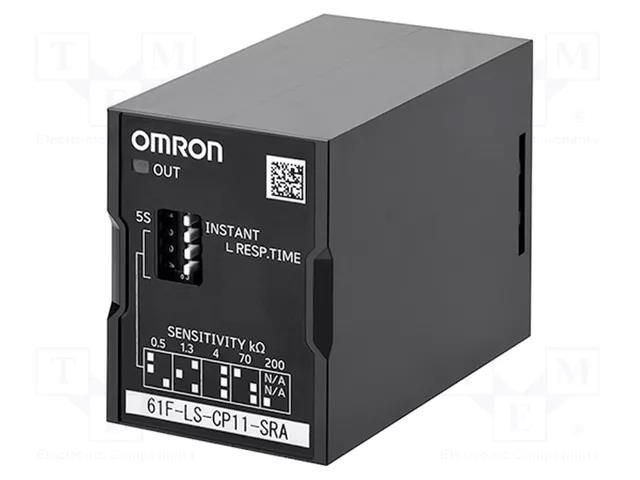 Level monitoring relay; conductive fluid level; 100÷240VAC OMRON 61F-LS-CP11-ARA