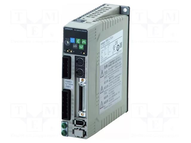 Module: servo drive; 800W; 200VAC; R88D OMRON R88D-GP08H