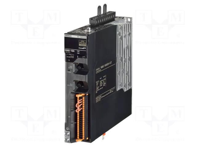 Module: servo drive; 200W; 230VAC; R88D; EtherCAT OMRON R88D-1SN02H-ECT