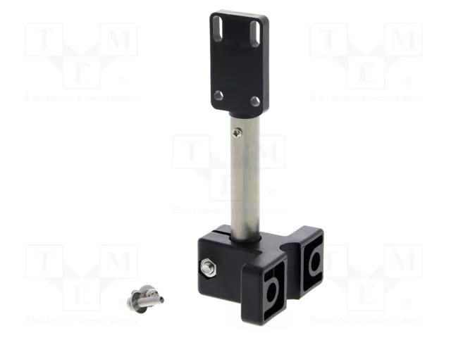Holder; 46x21mm; polybutylen,stainless steel; H: 100mm OMRON E39-L150