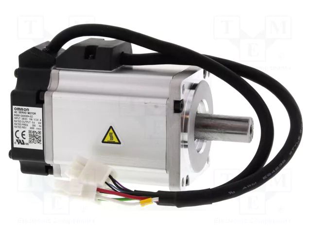Motor: servo motor; with incremental encoder; 400W; 200VAC; R88M OMRON R88M-G40030H-S2