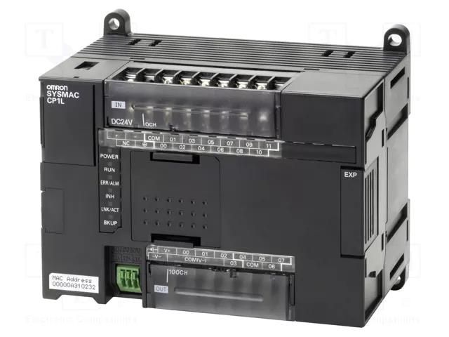 Module: PLC programmable controller; OUT: 8; IN: 12; IN 1: digital OMRON CP1L-EL20DT-D