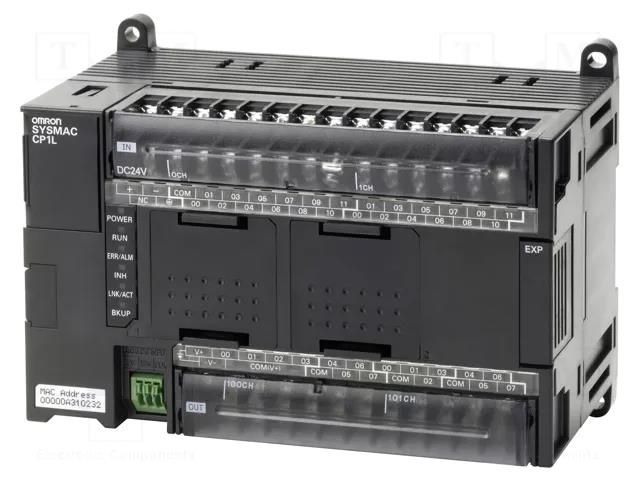 Module: PLC programmable controller; OUT: 16; IN: 24; IN 1: digital OMRON CP1L-EM40DT1-D