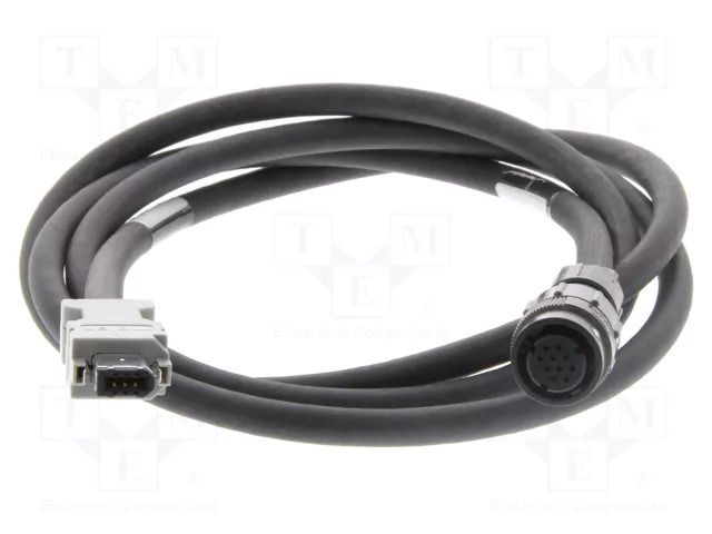 Accessories: Connection lead; Standard: Omron; Accurax G5; signal OMRON R88A-CRKC020NR-E