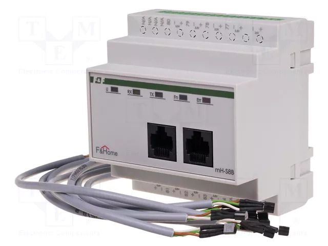 Temperature sensor module; CAN; for DIN rail mounting; 24VDC F&F MH-S8-6