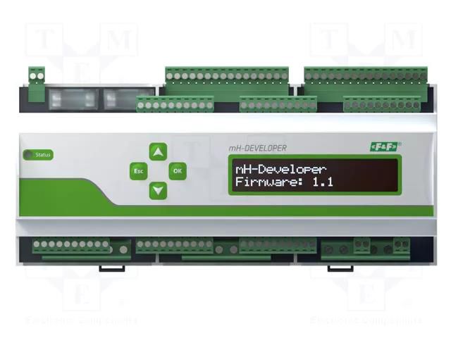 Central processing unit; for DIN rail mounting; 24VDC; IP20 F&F MH-DEVELOPER