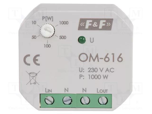 Power  limiter; reactive power,active power; 85÷265VAC; 4÷30s F&F OM-616