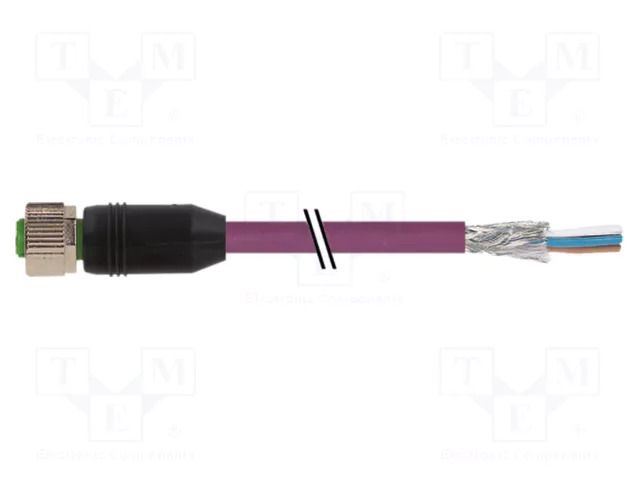 Cable: for sensors/automation; M12; PIN: 5; straight; 20m; plug MURRELEKTRONIK 7000-13225-8032000