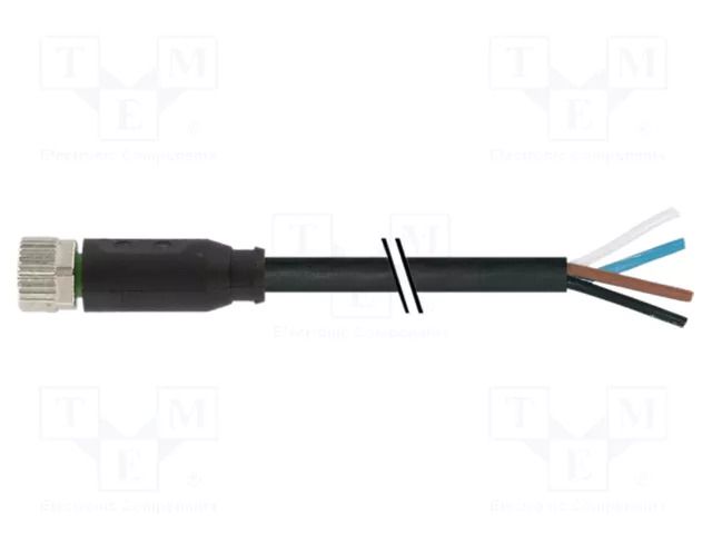 Cable: for sensors/automation; M8; PIN: 4; straight; 1.5m; plug MURRELEKTRONIK 7000-08871-6340150