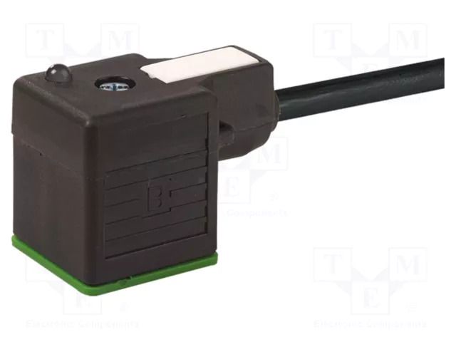 Valve connector; plug; Type: A; PIN: 2; Contacts ph: 18mm; female MURRELEKTRONIK 7000-18021-6360500