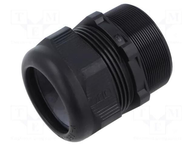 Cable gland; with long thread; M63; 1.5; IP68; polyamide; black OBO BETTERMANN OBO-2022997