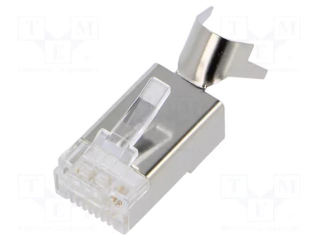 Connector: RJ45; plug; PIN: 8; Cat: 6a; shielded; 8p8c; for cable MH CONNECTORS MHRJC6AR222N