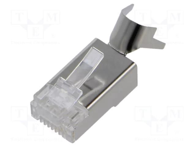 Connector: RJ45; plug; PIN: 8; Cat: 6a; shielded; 8p8c; for cable MH CONNECTORS MHRJC6AR322N