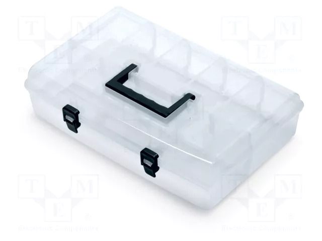 Container: collective; with partitions; transparent; NUN KISTENBERG KNU36