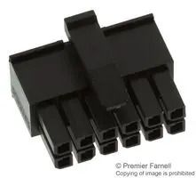 HOUSING, RECEPTACLE, 12 WAY, NYLON 1-794617-2