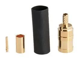 RF COAXIAL, SMB, STRAIGHT PLUG, 50OHM SMB6121A1-3GT30G-5-50