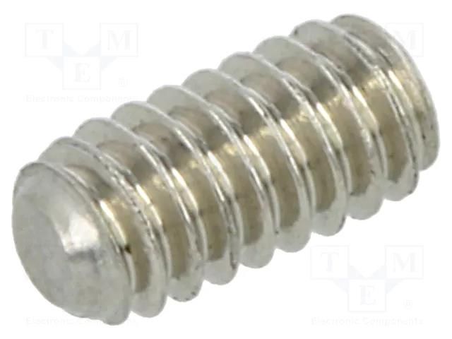 Screw; M2x4; 0.4; Head: without head; hex key; HEX 0.9mm; DIN 913 BOSSARD B2X4/BN4723