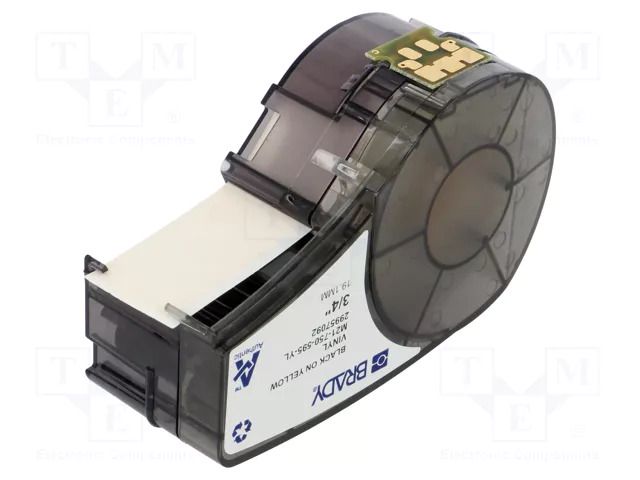 Tape; 19.1mm; 6.4m; yellow; Character colour: black BRADY BRADY-142811