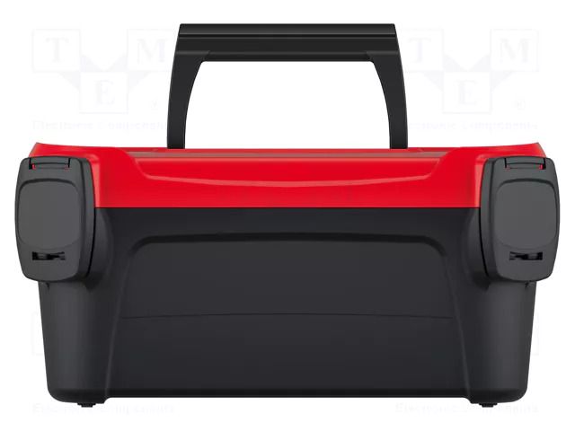 Chest; tool case; black-red; SMART; 328x178x160mm; 6kg; SMART 32 KISTENBERG KSM32-3020