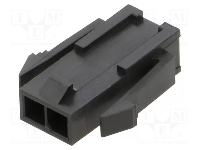 Connector: wire-wire; plug; male; PIN: 2; Micro-Fit 3.0; for cable MOLEX MX-43640-0208