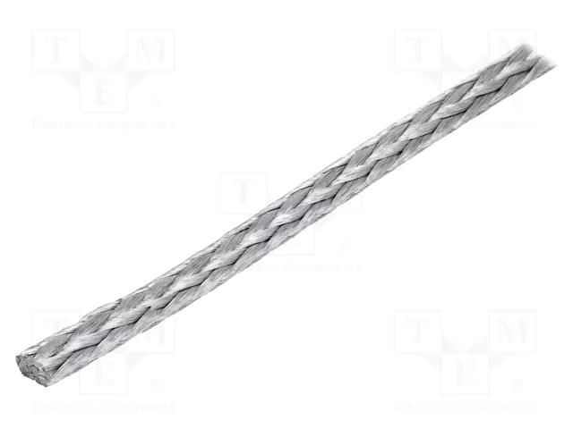 Braids; Shape: round; Øcore: 3.1mm; KTYO; 50m; copper strand CONNECT KTYO-0400-10