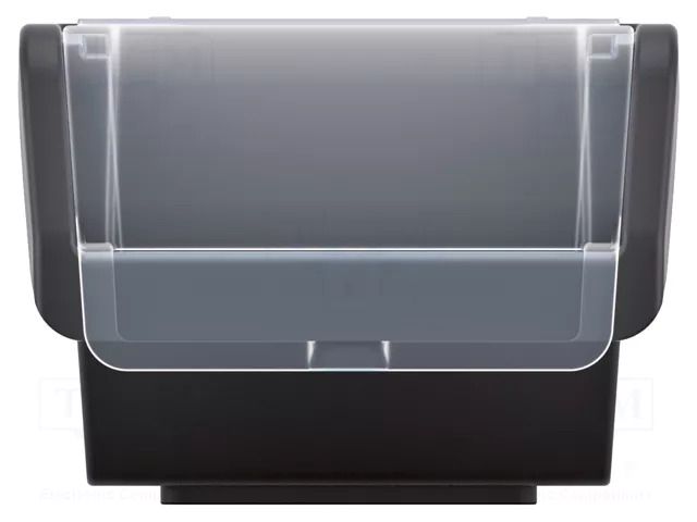 Container: cuvette; black; with a lock; 490x298x210mm; TRUCK PLUS KISTENBERG KTR50F-S411