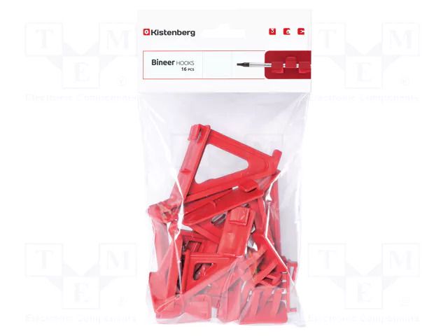 Hanger; 16pcs; BINEER 16 KISTENBERG KBH16-3020