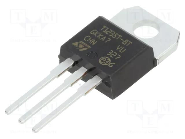 Triac; 800V; 12A; TO220AB; Igt: 35mA; Ifsm: 95A STMicroelectronics T1235T-8T