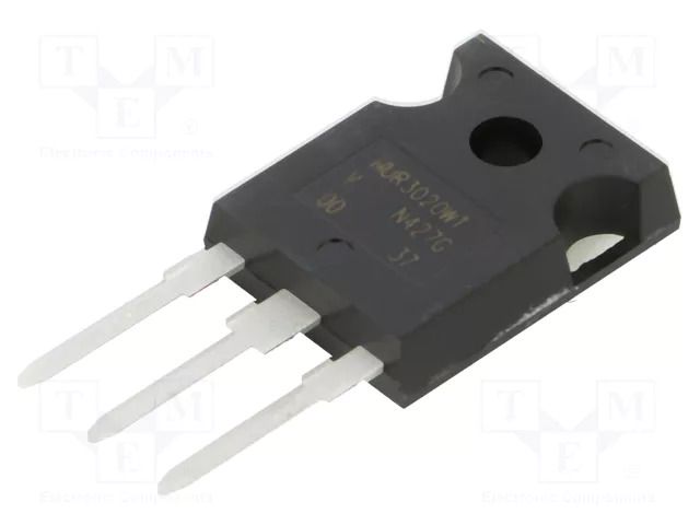 Diode: rectifying; THT; 20V; 15Ax2; tube; Ifsm: 200A; TO247AC-3; 22ns VISHAY VS-MUR3020WT-N3