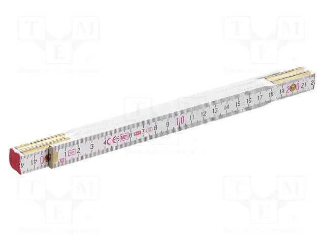 Folding ruler; L: 1m SOLID TOOLS SOLID-6433