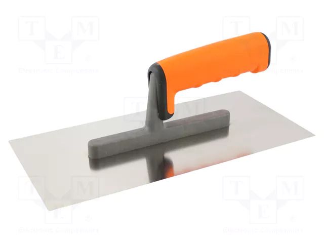Finishing trowel; L: 270mm; W: 130mm; stainless steel SOLID TOOLS SOLID-6250