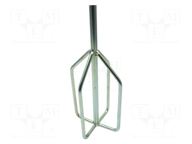 Mixer; 140mm; for plastering mortar; Mounting: M14 SOLID TOOLS SOLID-5402