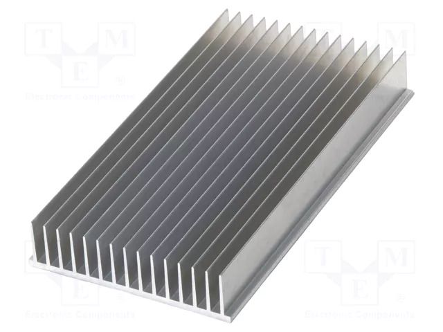Heatsink: extruded; grilled; aluminium; L: 304.8mm; W: 165.1mm; raw Wakefield Thermal 125415