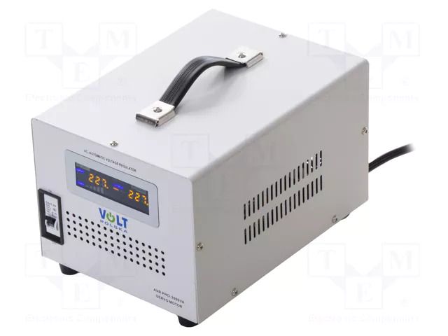 Automatic voltage stabiliser; Usup: 130÷260VAC; Uout: 230VAC VOLT POLSKA 5AVRZP3000