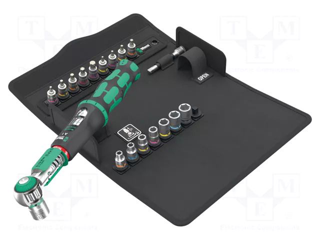 Wrench; torque; 2÷12Nm; 1/4"; Safe-Torque A 1 SHK Set 1; 244mm WERA WERA.05136073001