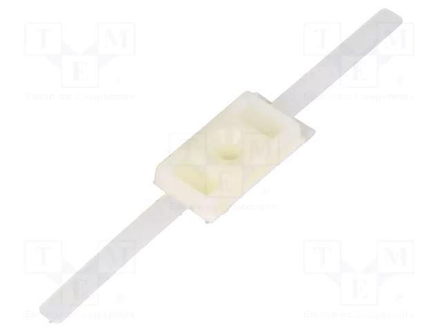 Holder; Cable P-clips; W: 12.5mm; polyamide; natural; L: 32.5mm ABB ABB-FCC-1A