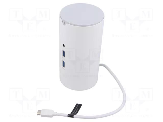 Hub USB; USB 3.0,USB 3.2; white; Number of ports: 12; 0.25m; ABS VENTION TPHWC-EU