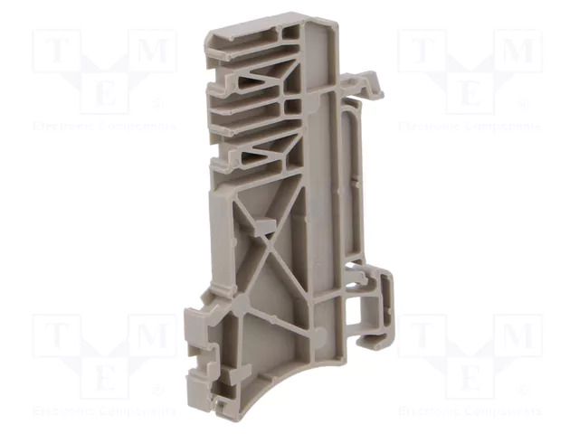 End/partition plate; beige; wemid; 5.08mm WEIDMÜLLER ZAP/TWZIA1.5/3L