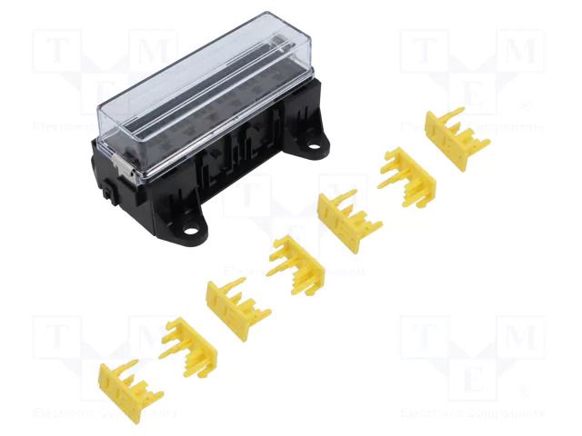 Fuse boxes; push-in; Leads: connectors; Contacts: copper alloy MTA MTA-0100705