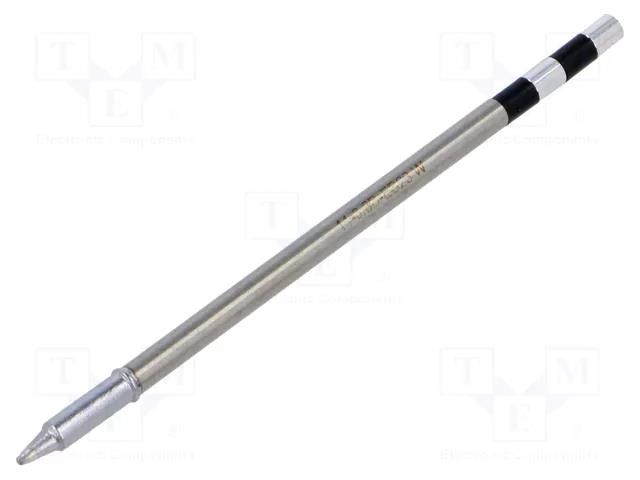 Tip; chisel; 0.8mm; for  soldering iron,for soldering station QUICK QUICK-TSS11-0.8D