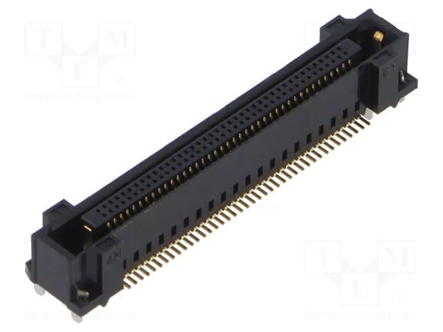 Connector: PCB to PCB; socket; female; PIN: 80; FunctionMAX; 500mA HIROSE FX18-80S-0.8SV10